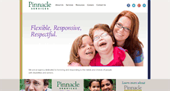 Desktop Screenshot of pinnacleservices.org
